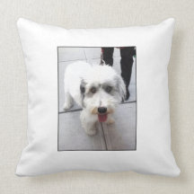 Dogs Of Soho NYC Throw Pillow