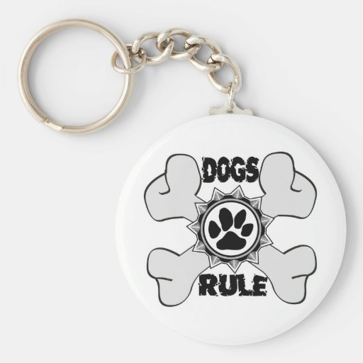 DogsRule_Logo_CrossBones_Copy Keychains