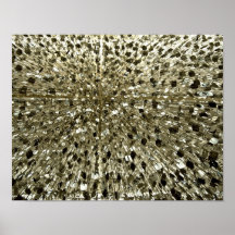 Dogtag Chandelier - North Carolina Veterans Park Poster
