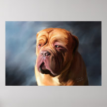 Dogue de Bordeaux Art - Stormy Dogue Poster