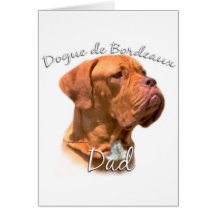 Dogue de Bordeaux Dad 2 Cards