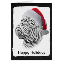Dogue De Bordeaux - French Mastiff Greeting Card