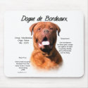 Dogue de Bordeaux History Design mousepads