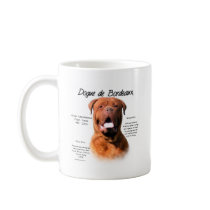 Dogue de Bordeaux History Design Coffee Mug