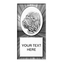 DOGUE DE BORDEAUX PERSONALISED PHOTO CARD