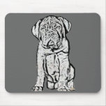 Dogue de Bordeaux puppy mousepad