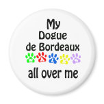 Dogue de Bordeaux Walks magnets