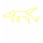 DOGY PEE LINE ART t-shirts
