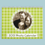 Doilies and Plaid 2013 Calendar calendars