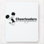 DOING IT - Cheerleaders do it with their legs in t mousepads