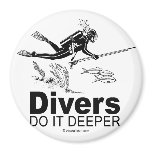 DOING IT - Divers go deep magnets