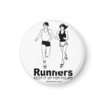 DOING IT - Runners do it for a long time magnets