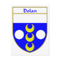 Dolan Coat of Arms/Family Crest postcards