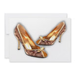 Dolce Golden Bows invitations