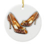 Dolce Golden Bows Christmas Tree Ornaments