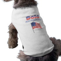 Dold for Congress Patriotic American Flag Doggie Shirt
