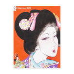doll festival postcard