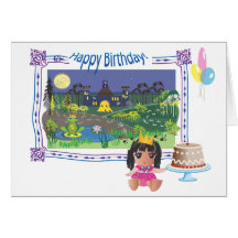 Doll Greeting Card