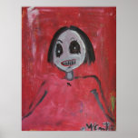 Doll In Red Poster