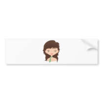Doll rose bumper stickers