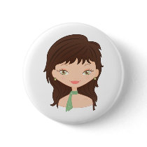 Doll rose buttons