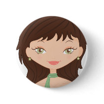 Doll rose buttons