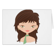 Doll rose cards