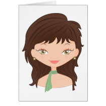 Doll rose cards