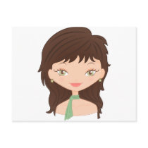 Doll rose postcards