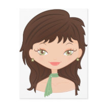 Doll rose postcards
