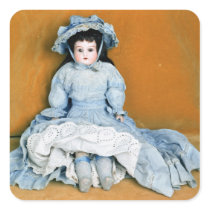 Doll Square Sticker