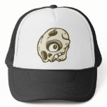 DOLLA brown skullie hat
