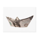 Dollar boat post card