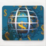 Dollar Globe mousepads