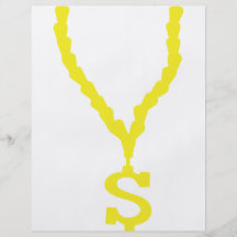 dollar pimp bling-bling icon custom flyer