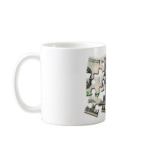 Dollar Puzzle Mugs