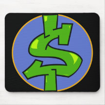 Dollar Sign Mouse Pads