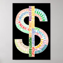 Dollar Sign Poster