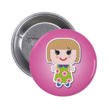 Dolly Christy Pink Button