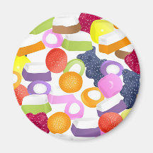Dolly Mixtures Fridge Magnet