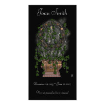 'dolores' memorial handout picture card