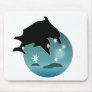 Dolphin Aussie Icon Mouse Pad