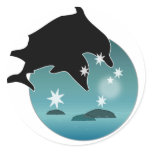 Dolphin Aussie Icon Stickers