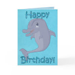 Dolphin Birthday Card
