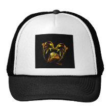 Dolphin crystal love trucker hats