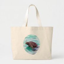 Dolphin Design Canvas Bag