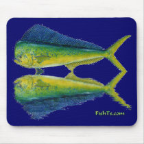 Dolphin,Dorado,MahiMahi with reflection
