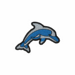 Dolphin embroidered shirts