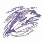 Dolphin embroidered shirts