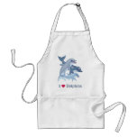 Dolphin Family aprons